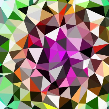 Arka plan çok renkli geometrik poligonal.