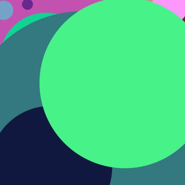 Daire geometrik şaşırtıcı arka plan çok renkli desen.