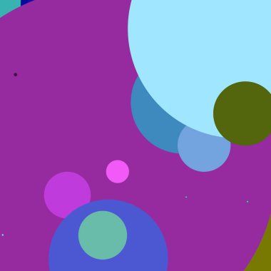 Daire geometrik şaşırtıcı arka plan çok renkli desen.