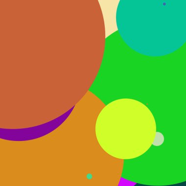 Daire geometrik güzel arka plan çok renkli desen.