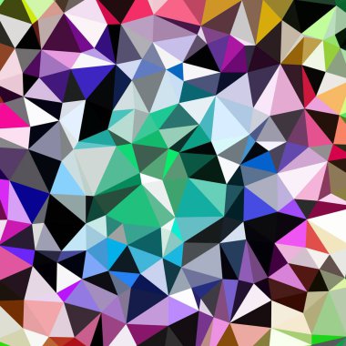 Arka plan çok renkli geometrik poligonal.