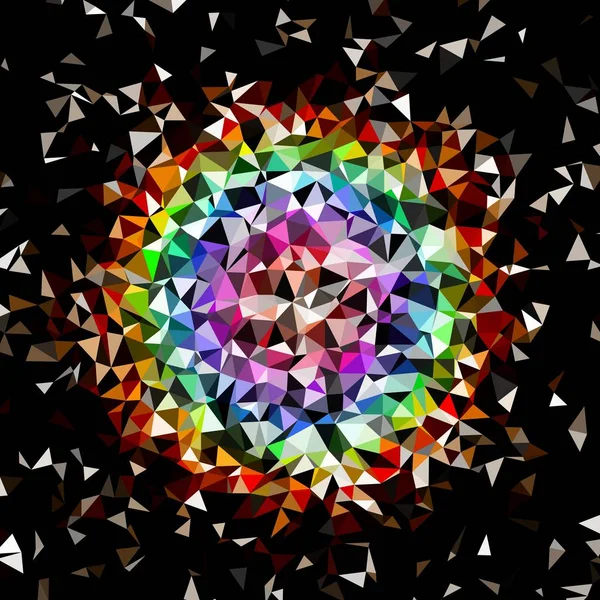 Arka plan çok renkli geometrik poligonal.