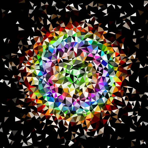 Arka plan çok renkli geometrik poligonal.
