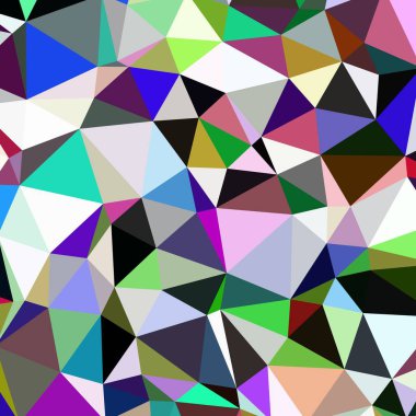 Arka plan çok renkli geometrik poligonal.