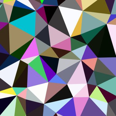 Arka plan çok renkli geometrik poligonal.