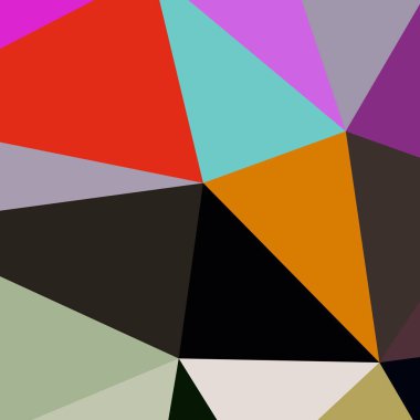 Arka plan çok renkli geometrik poligonal.