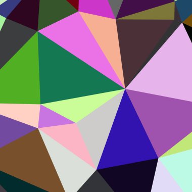 Arka plan çok renkli geometrik poligonal.