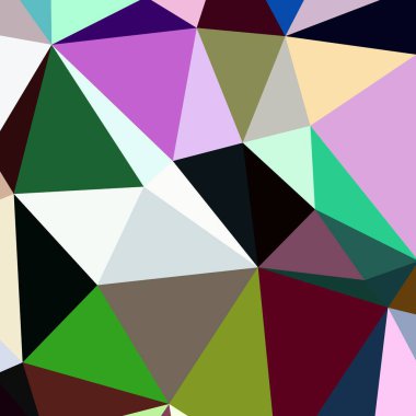 Arka plan çok renkli geometrik poligonal.