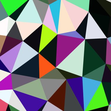 Arka plan çok renkli geometrik poligonal.