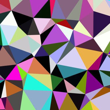 Arka plan çok renkli geometrik poligonal.