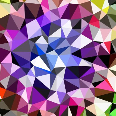 Arka plan çok renkli geometrik poligonal.