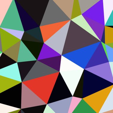 Arka plan çok renkli geometrik poligonal.