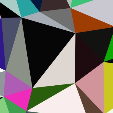 Arka plan çok renkli geometrik poligonal.