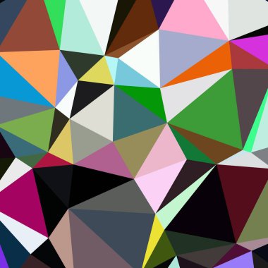 Arka plan çok renkli geometrik poligonal.