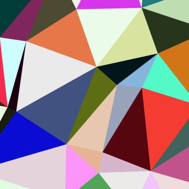 Arka plan çok renkli geometrik poligonal.