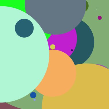 Daire geometrik yeni arka plan çok renkli desen.