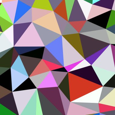 Arka plan çok renkli geometrik poligonal.