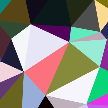 Arka plan çok renkli geometrik poligonal.