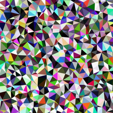 Arka plan poligonal sorunsuz üçgen renk desen.