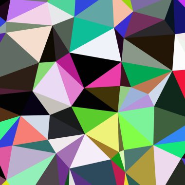 Arka plan çok renkli geometrik poligonal.