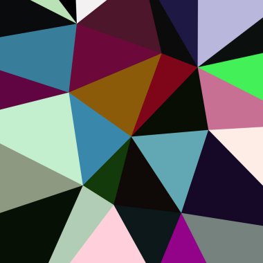 Arka plan çok renkli geometrik poligonal.