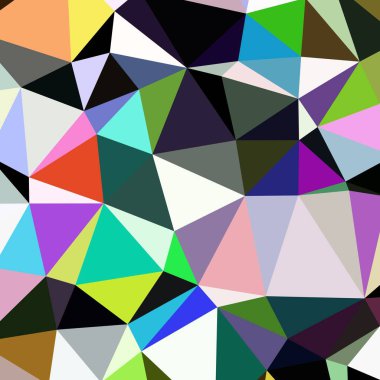 Arka plan çok renkli geometrik poligonal.