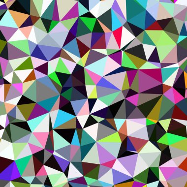 Arka plan çok renkli geometrik poligonal.