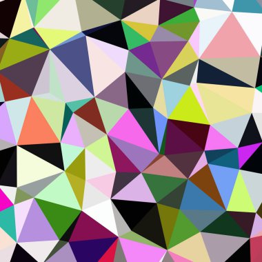 Arka plan çok renkli geometrik poligonal.