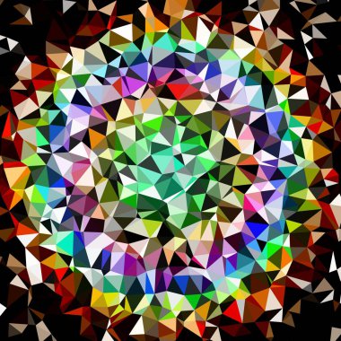 Harika geomeric soyut poligonal mozaik. Üçgen düşük poli arka plan. Çokgenler ile soyut geometrik arka plan. Bir üçgen oluşur origami tarzı desen