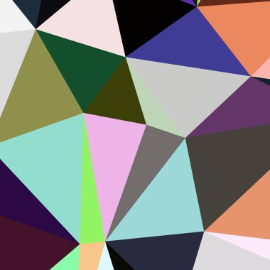 Arka plan çok renkli geometrik poligonal.