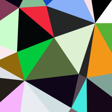 Arka plan çok renkli geometrik poligonal.