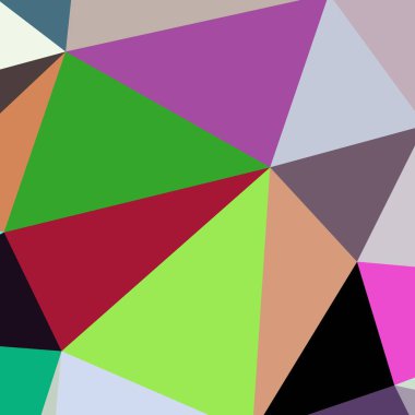 Arka plan çok renkli geometrik poligonal.