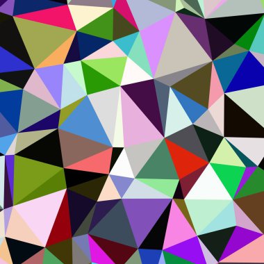 Arka plan çok renkli geometrik poligonal.