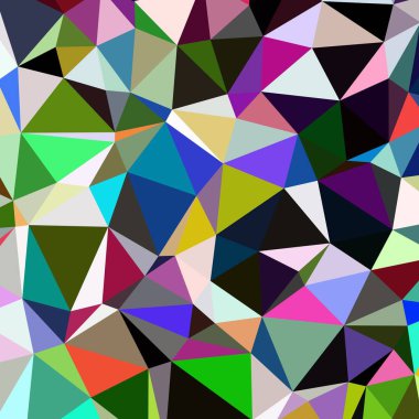 Arka plan çok renkli geometrik poligonal.