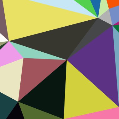 Arka plan çok renkli geometrik poligonal.