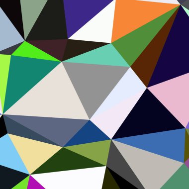 Arka plan çok renkli geometrik poligonal.