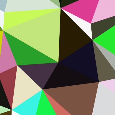 Arka plan çok renkli geometrik poligonal.