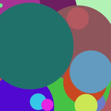 Daire geometrik şaşırtıcı arka plan çok renkli desen.