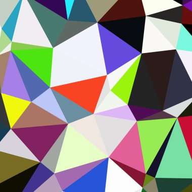 Arka plan çok renkli geometrik poligonal.