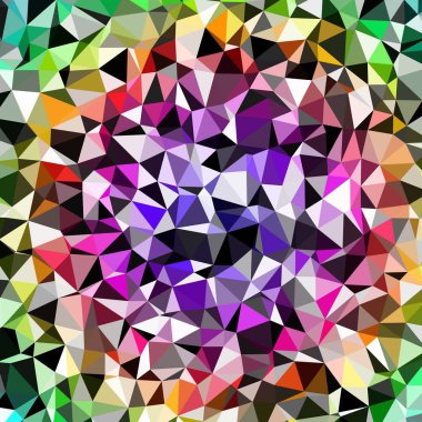 Arka plan çok renkli geometrik poligonal.