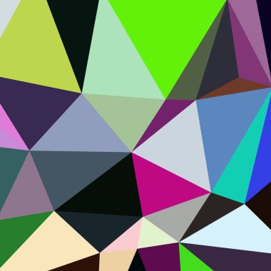 Arka plan çok renkli geometrik poligonal.