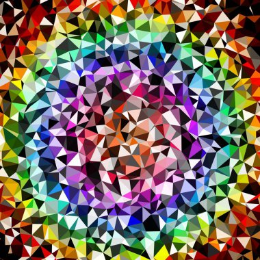 Arka plan çok renkli geometrik poligonal.