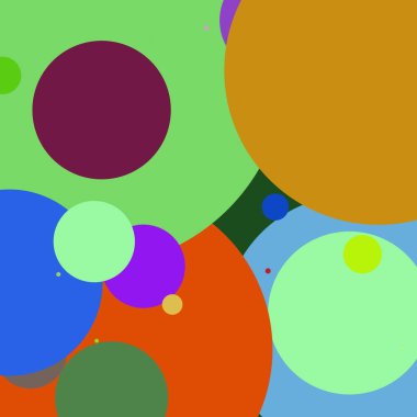 Daire geometrik yeni arka plan çok renkli desen.