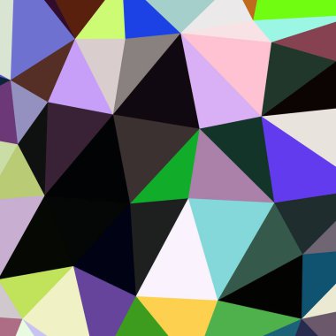 Arka plan çok renkli geometrik poligonal.