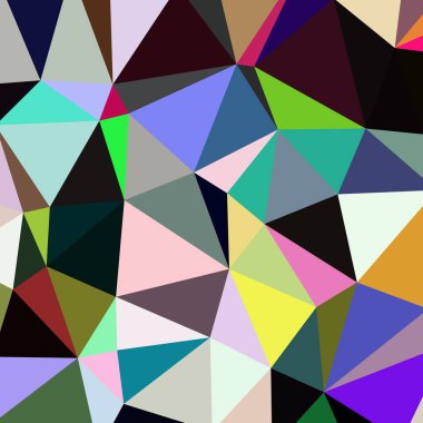 Arka plan çok renkli geometrik poligonal.