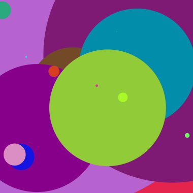 Daire geometrik güzel arka plan çok renkli desen.