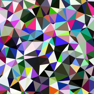 Arka plan çok renkli geometrik poligonal.