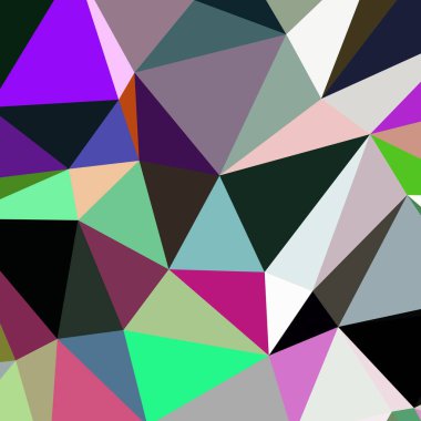 Arka plan çok renkli geometrik poligonal.