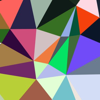 Arka plan çok renkli geometrik poligonal.