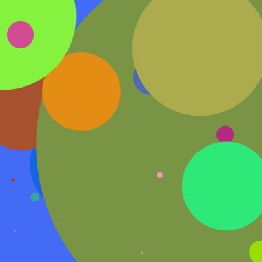 Daire geometrik yeni arka plan çok renkli desen.